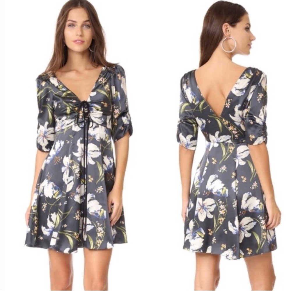 Cinq a sept anders silk dress